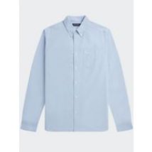 Fred Perry Men's Oxford Shirt in Light Smoke