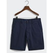 GANT Men's Relaxed Fit Shorts in Evening Blue