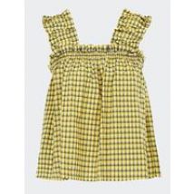 Barbour Women's Addison Top in Sunrise Yellow Check