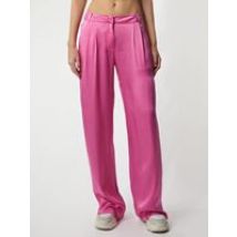 Young Poets Society Women's Matilda Shiny Trousers in Magenta