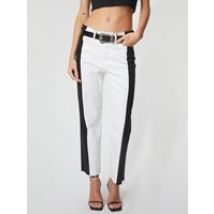 Young Poets Society Women's Tilda Mixed Jeans in Black/White