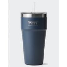 YETI Rambler 26 Oz (760ml) Stackable Cup with Straw Lid in Navy