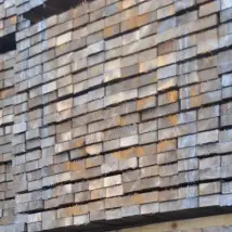 UK 3.6m x 88mm x 38mm Creosoted Rail