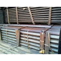 3.66m x 100mm Creosoted Half Round Rails