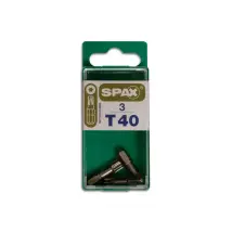 Spax T40 25mm Bit (3pp)