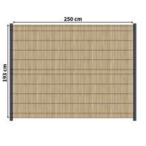 Kit occultation épicéa autoclave - KAPLO L-2,5m H1,93m -