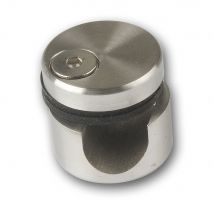 4 supports inox panneau acrylique garde-corps - OXYNOV