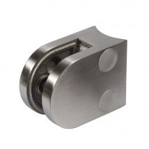 Pince à verre ronde inox garde-corps - OXYNOV