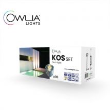 10 spots KOS blanc et transfo - OWLIA