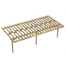 Structure pilotis adossée - 800x420cm -
