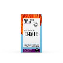 Cordyceps [Ophiocordyceps sinensis] Bio (Mushrooms For Life) 60 capsules