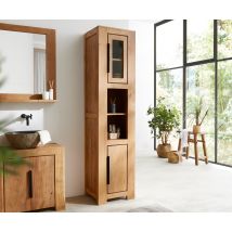 Hochschrank Solidu 45x185 cm Akazie Natur