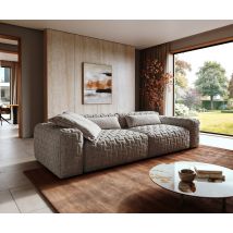 Big-Sofa Freestyle Icon 280x110 cm Strukturstoff Soft Grau