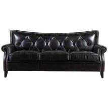 Connaught Chesterfield Vintage Distressed Leather Settee Sofa