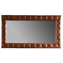 Leather Mirror