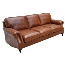 Westminster Vintage Distressed Leather 3 Seater Settee Sofa