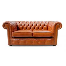 Chesterfield 2 Seater Sofa Newcastle Malt Leather