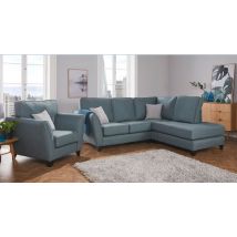 Mary Fabric Corner Group Sofa Teal