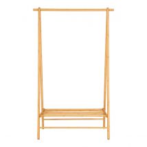 Appendiabiti da Terra Manaus, Marrone, Bamboo, 46x104x164 cm, Epikasa