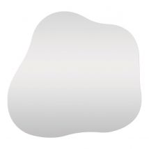 Specchio senza Cornice Palermo, Argento, Vetro, 0,5x50x55 cm, Epikasa