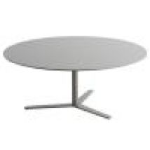 Mox Tre 90 Tisch Tisch Mox Höhe: 30 cm Tischplatte: seidengrau