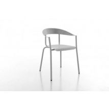 Alu Mito Stuhl Outdoor Conmoto Farbe: lichtgrau Ausführun mit Armlehne