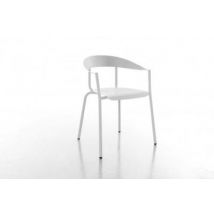 Alu Mito Stuhl Outdoor Conmoto Farbe: weiß Ausführun mit Armlehne