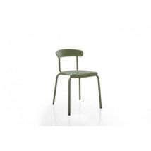 Alu Mito Stuhl Outdoor Conmoto Farbe: blassgrün Ausführun ohne Armlehne
