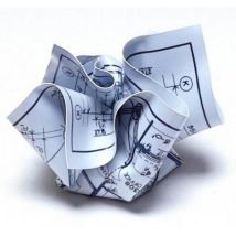 Papierbeschwerer Schreibtischutensilien Ausführun Architekt