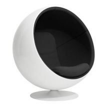 Eero Aarnio Ball Chair Lounge &amp;amp; Warten Eero Aarnio Originals Polster: Schwarz Halliingdale 190