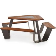 Extremis Anker Outdoor Extremis Gestell: erdbraun Holzart: H.O.T. Wood