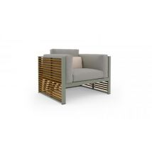 Gandia Blasco DNA Lounge Chair mit hoher Rückenlehne Tisch Gandia Blasco