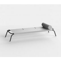 Conmoto Genua Liege Sessel/Sofa Conmoto Farbe: hellgrau Gestell Farbe: schwarz