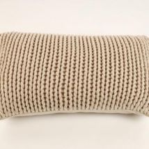 Homelinen Manchester Dekokisssenbezug 40x60cm in Beige Nützliches Homelinen Labels