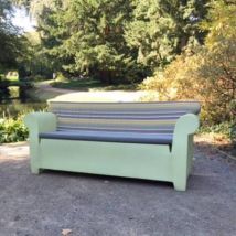 Kartell ACC Bubble Club Sofa mit Polster Sofa Kartell ACC Sofa: schwarz Polster: Anthrazit