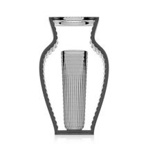 Kartell I Shine Vase Nützliches Kartell Farbe: rauch