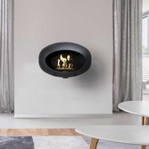 Le Feu Wall Wandkamin Biokamin Nützliches Le Feu Farbe Korpus: Weiss Brenner: Edelstahl