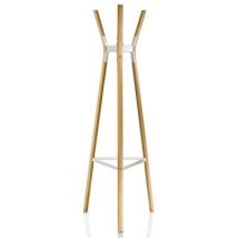 Magis Steelwood Coat Stand Standgarderobe Aufbewahrung Magis Gestell: schwarz lackiert Verbindungselement : schwarz