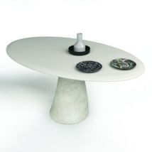 Minottiitalia Malone Tisch oval Tisch Minottiitalia