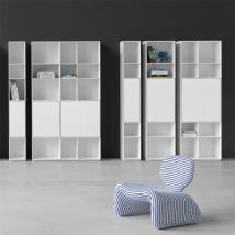 Piure Nex Pur Regal mit Tür Aufbewahrung Piure Breite: 50 cm Tür: unten