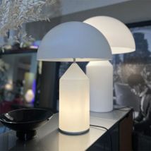 Oluce Atollo Glas-Tischleuchte 237 Ausstellungsstück Licht Oluce