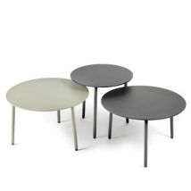 Serax August Alu Side Table Beistellstisch Outdoor Serax Farbe: schwarz Grösse: 40cm