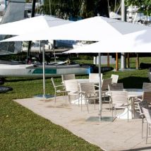 Tuuci Bay Master Max Classic square Sonnenschirme Tuuci Grösse: 4 0m Farbe: Natural