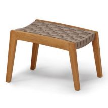Wipp Sessel und Hocker Outdoor Variante: Fusshocker Gurtfarbe: taupe