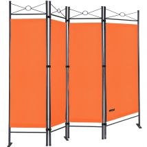 Paravent Orange 180x163cm