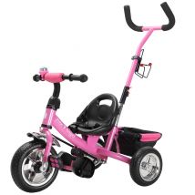 Kinderdreirad Free Angel Pink Metall Schiebestange