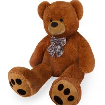 Plüschtier Teddybär XXXL Braun 175cm