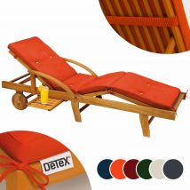 Auflage Sunlounger Orange 195x55x5cm