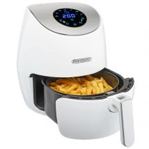 Heißluftfritteuse 9in1 Weiß Touch-Display 1500W 3,6 L