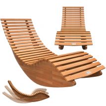 Saunaliege Java 155x60x93cm Akazie FSC®-zertifiziert